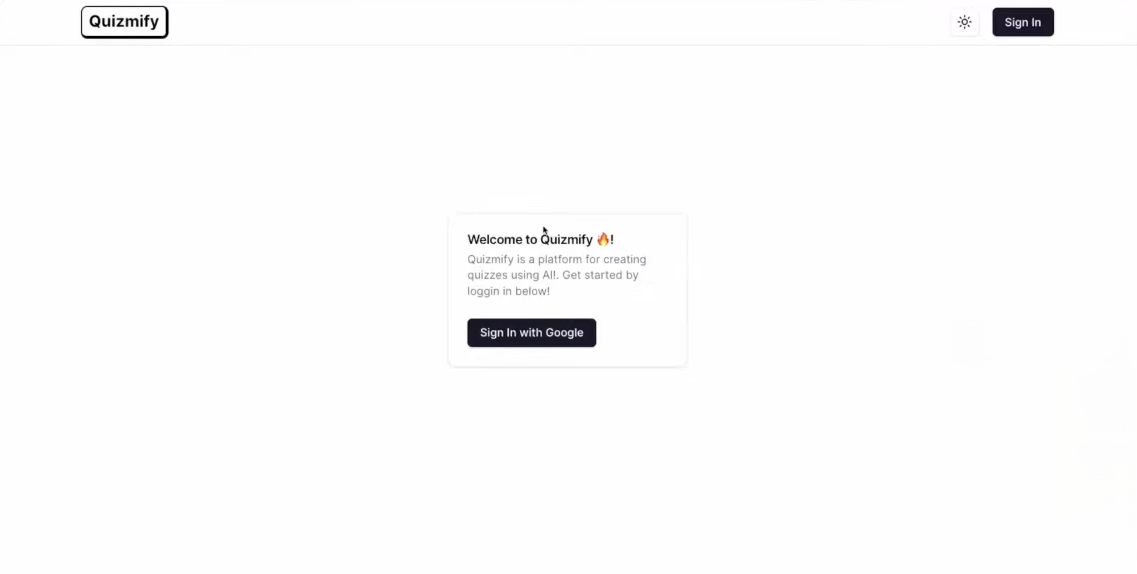 Quiz Creation and Topic Selection